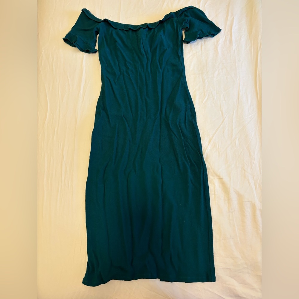 Green Reformation Midi Dress